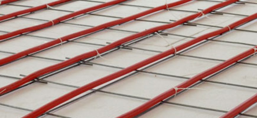 Water/Heat Pump Under floor Heating System